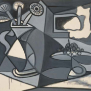 Florero y frutero (1943) Pablo Picasso